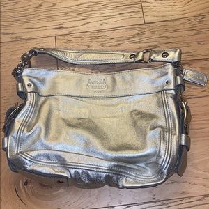 Silver Coach purse